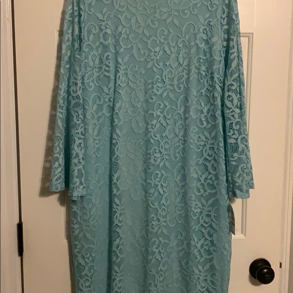 Turquoise Dress size 14 NWT